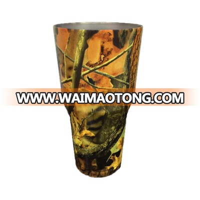 Hot 20oz Customized Powder Coated Double Wall Pint Stainless Steel Drinking Tumbler