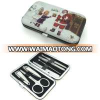 2017 Christmas Promotional Gifts Nail Manicure set Perdicure Set