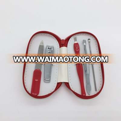 new beauty care nail tools manicure set with zipper