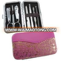 Cheap & populared 7 in 1 manicure set with nail care accessories