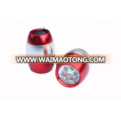 The Egg shape 6LED flashlight waterproof flashlight