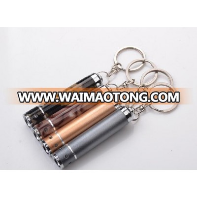 Emergency LED torch with keychain for promotional gifts